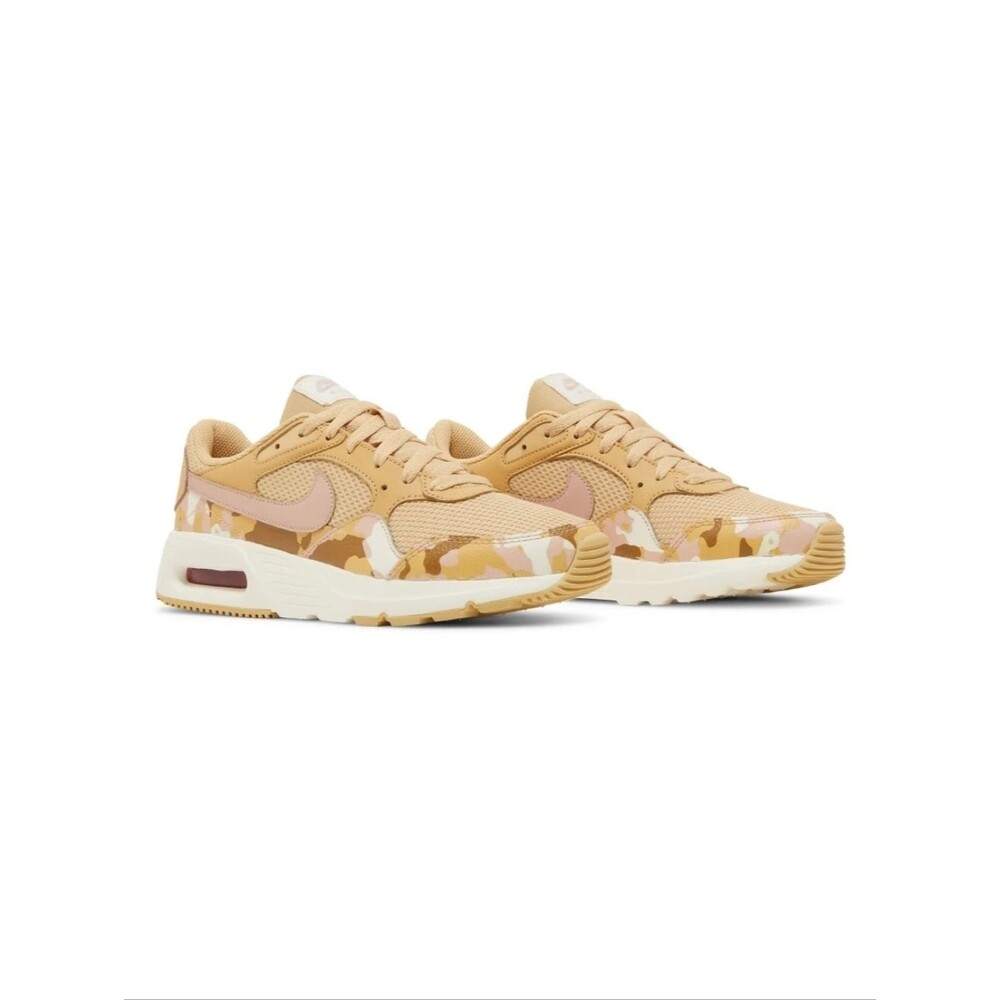Women's Nike Air Max SC In Sesame And Pink Camo